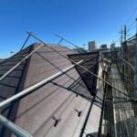 埼玉県川口市飯塚にて屋根修理〈スレート屋根からシルキーG2へカバー工法〉 施工後